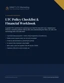 LTC Policy Checklist and Financial Workbook cover